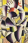 Fernand Leger, Les deux acrobats, 1918