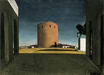 Giorgio de Chirico "The Red Tower", 1913