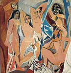 Pablo Picasso. Les Demoiselles d'Avignon. 1907  