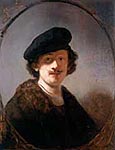 Rembrandt, 1634 Self-portrait