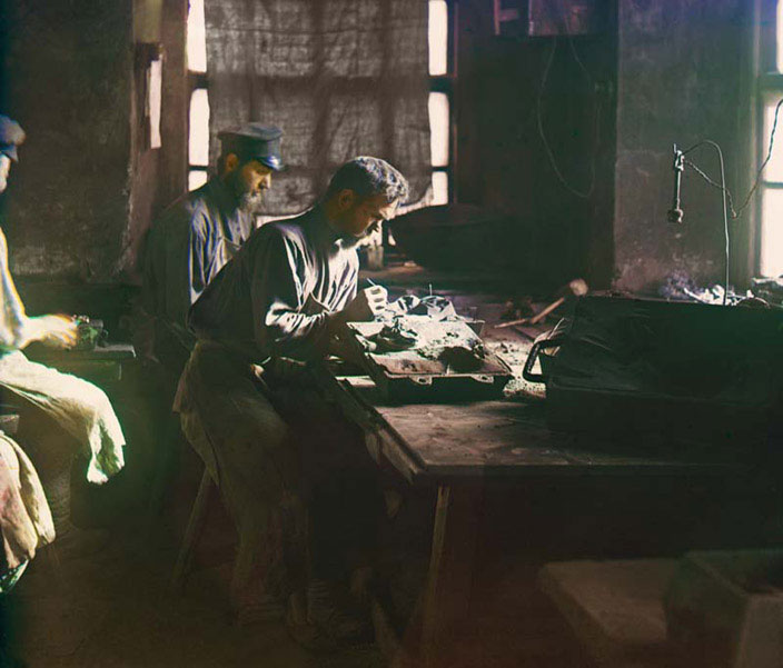 Уральские рабочие, 1910